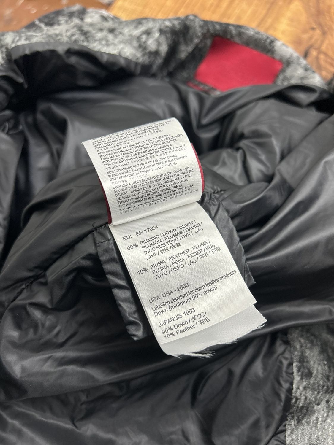 Moncler Moncler Gamme Rouge Vanessa Giaccone Multicolor Wool Coat Size S / US 4 / IT 40 - 24 Thumbnail