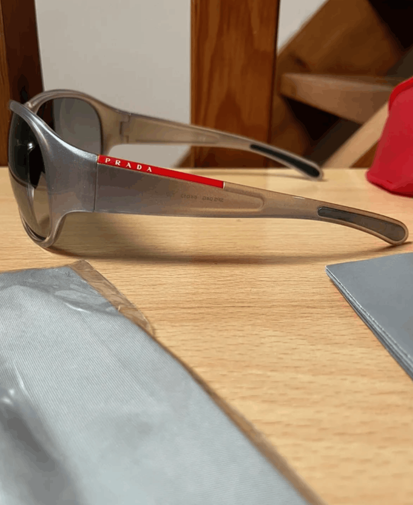 Prada PRADA Sunglasses SPS Sport Luna Rossa Flame Star Mask Size ONE SIZE - 2 Thumbnail