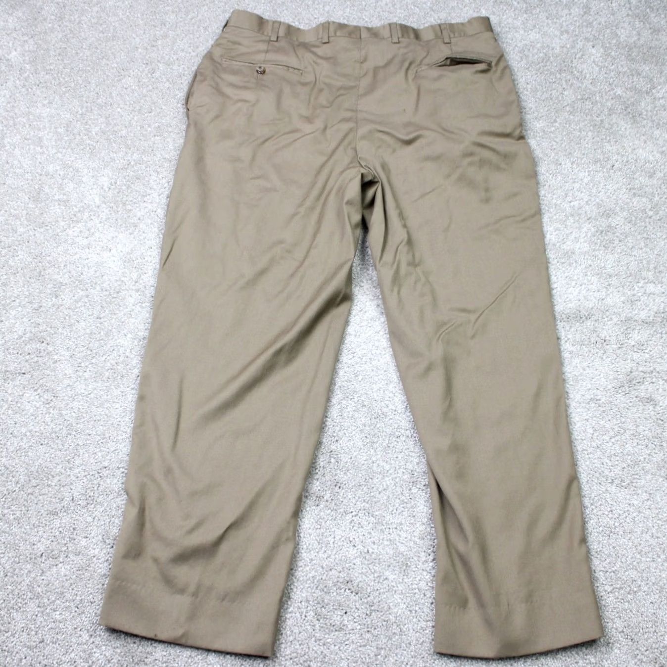 Jos. A. Bank Jos. A. Bank Pants Mens 38 Beige Signature Collection 100% Wool Flat Front Dress Pants Slim? Regular Rise Mid? Not adding. Size US 38 / EU 54 - 5 Thumbnail