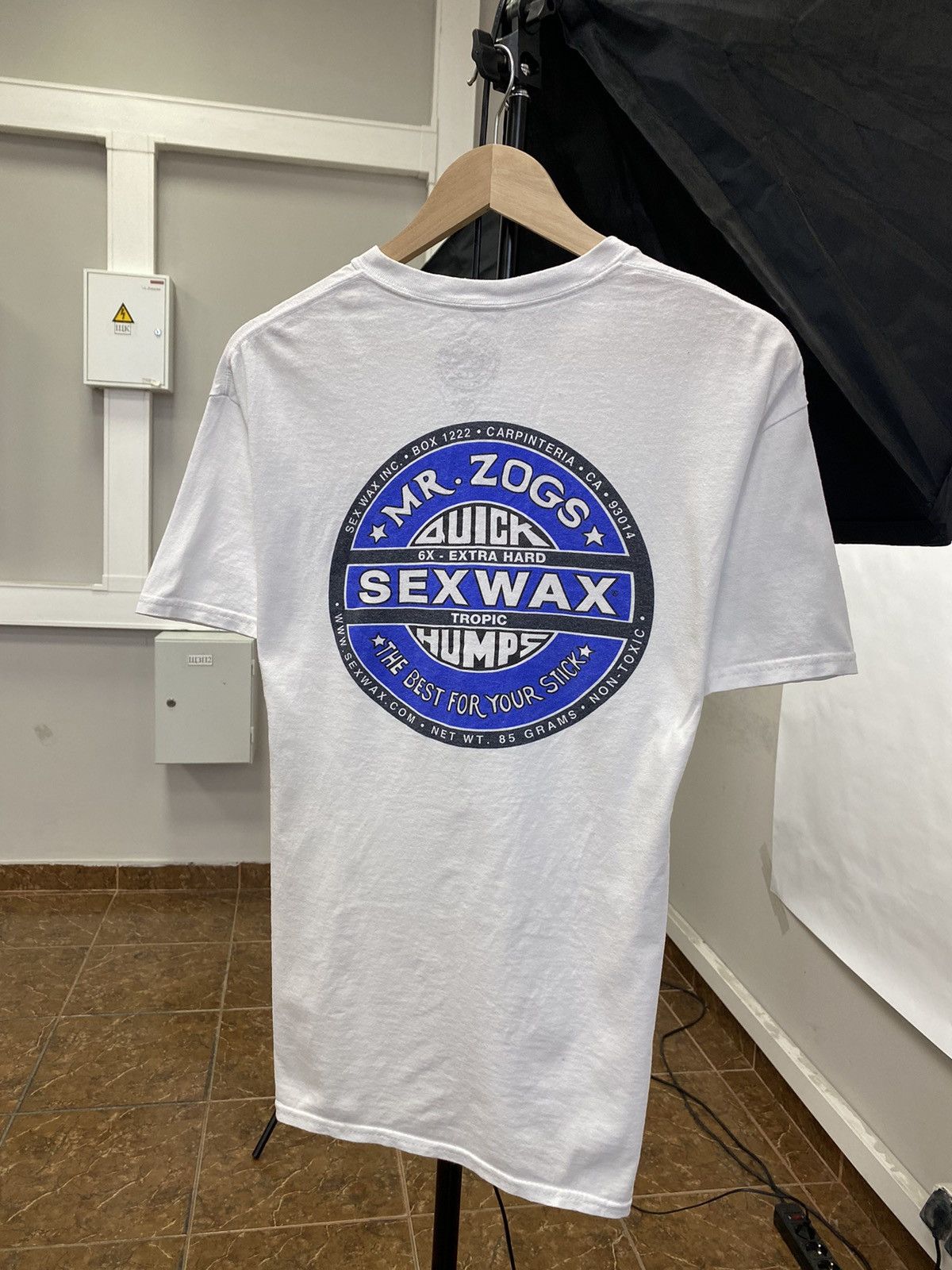 Vintage 🇺🇸 Vintage 90S Mr Zogs SEX WAX Surfboards Skate T shirt Size US L / EU 52-54 / 3 - 1 Thumbnail