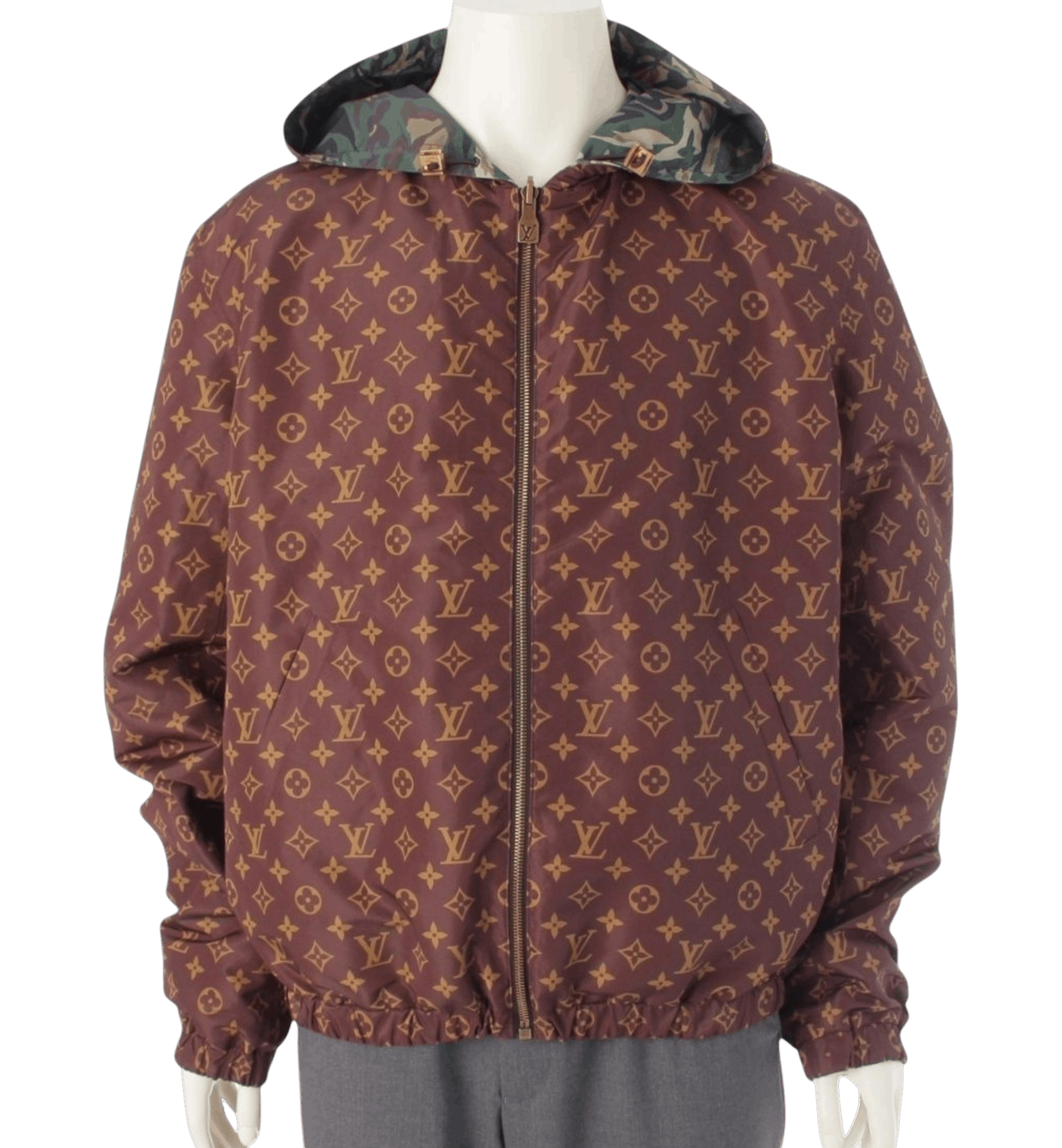 Louis Vuitton Louis Vuitton LV Monogram Reversible Сamouflage Windbreaker Size US M / EU 48-50 / 2 - 1 Thumbnail