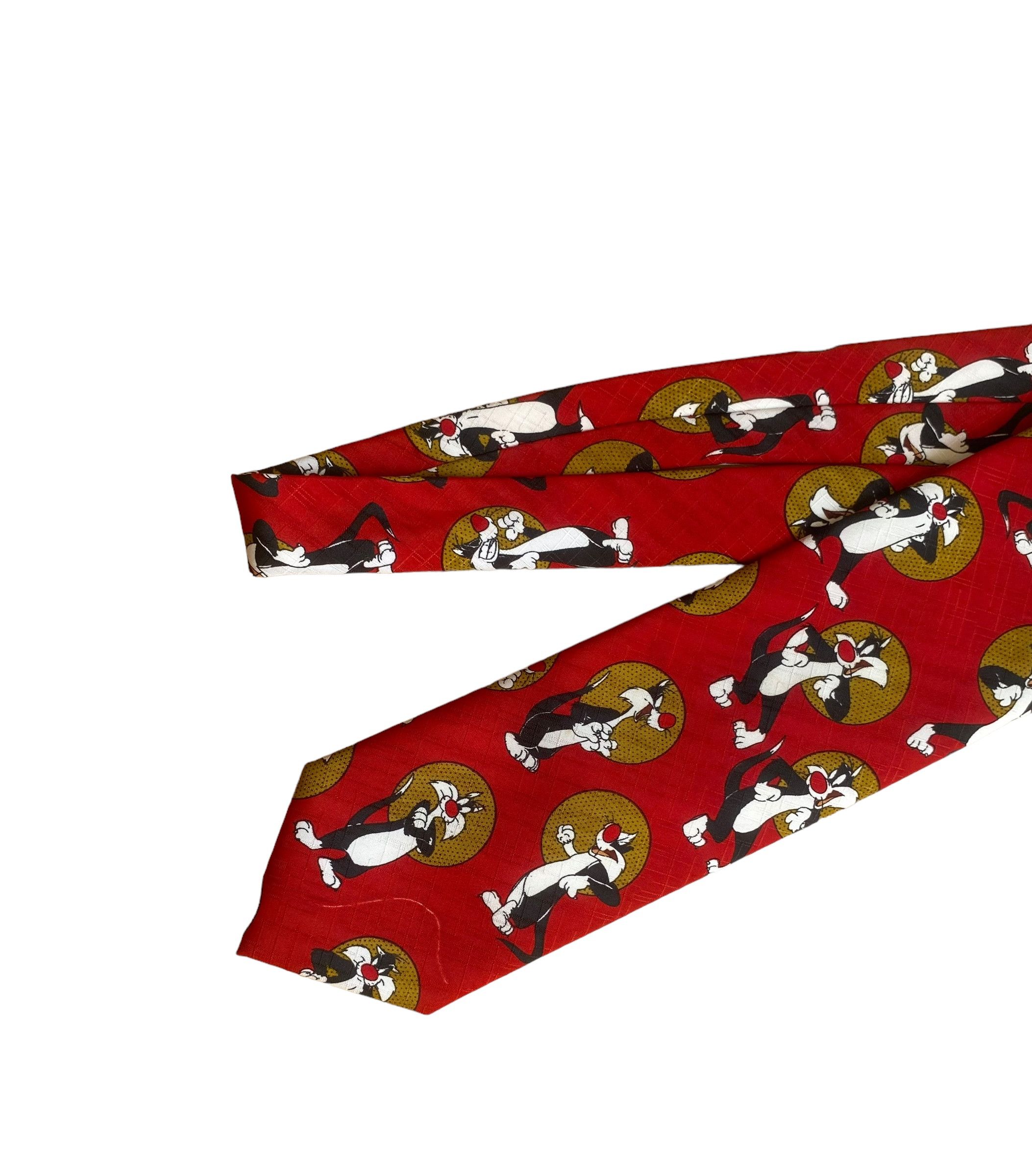 Vintage × Warner Bros 1993 Looney Tunes warner bros tie Size ONE SIZE - 4 Thumbnail