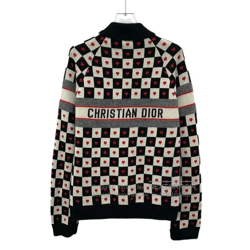 Dior Dior Women's Color-Block Cashmere Jacket . Size S / US 4 / IT 40 - 2 Thumbnail