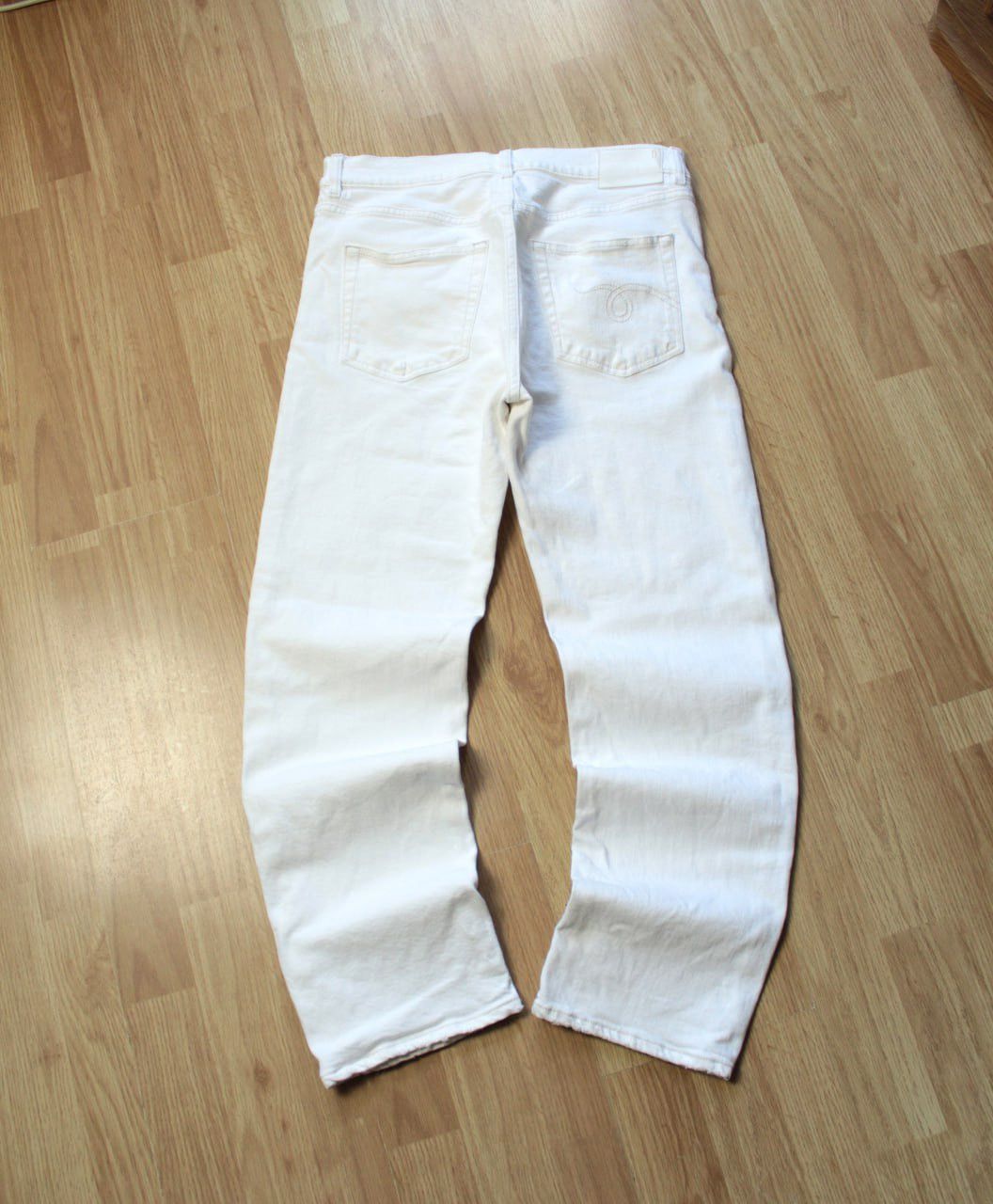 R13 🔥 R13 SS25 Romeo Jean Aerin White Stretch Denim Pants Jeans Size 28" / US 6 / IT 42 - 4 Thumbnail