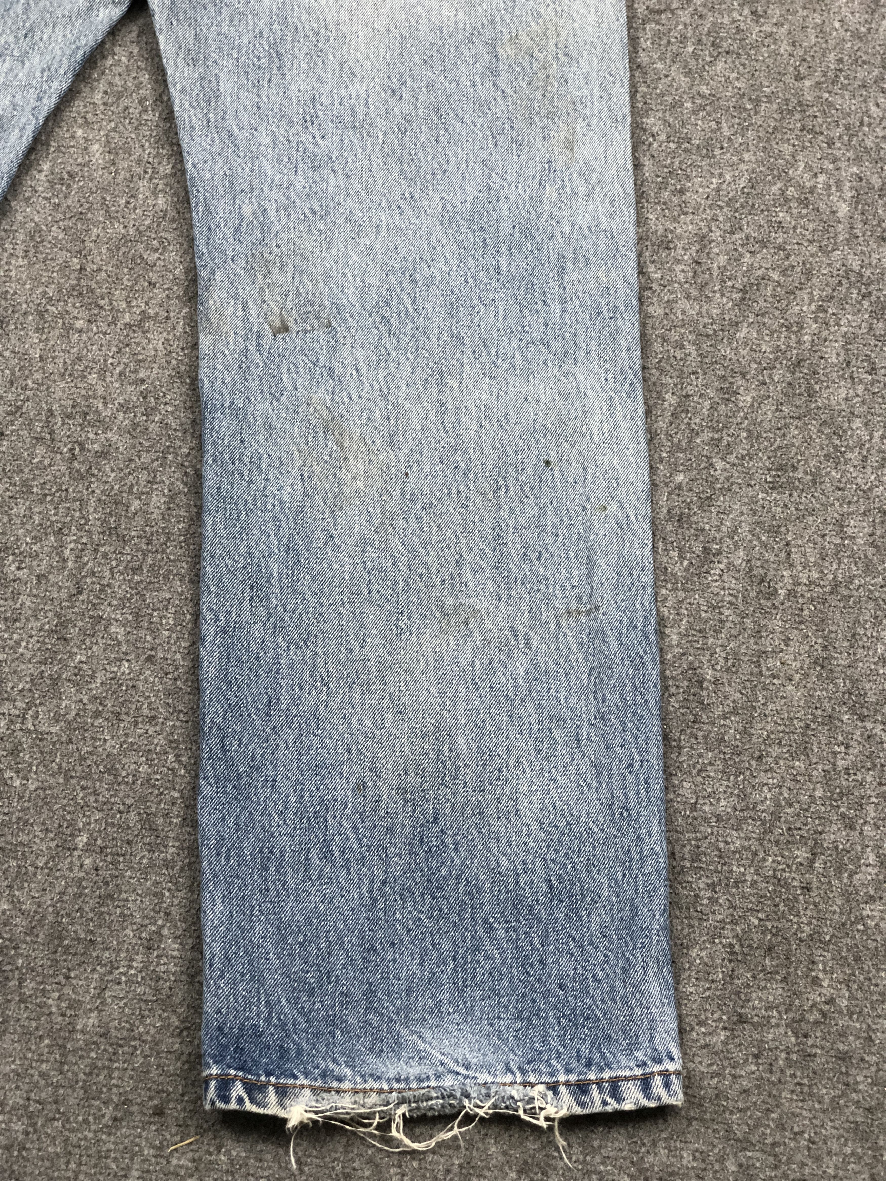 Levi's × Vintage Vintage Levis 505 Faded Blue Jeans DP2355 Size US 34 / EU 50 - 14 Thumbnail