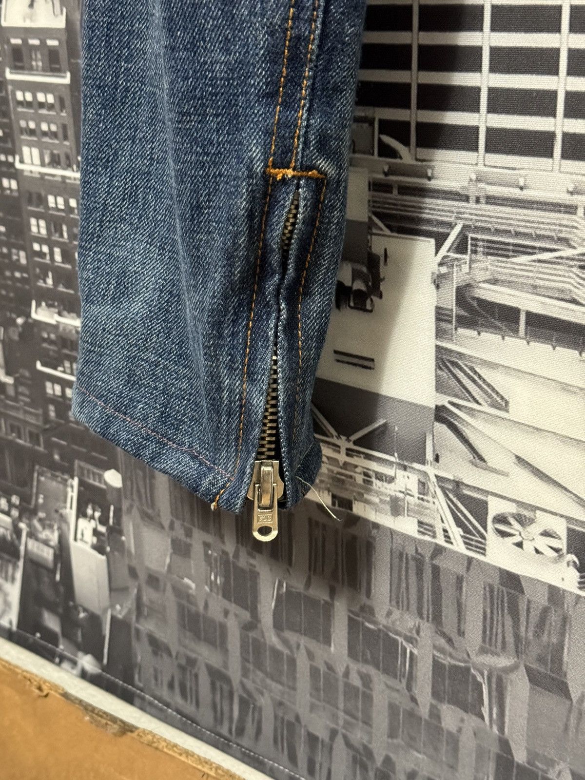 Fear of God 💥 FOG Fear of God Essentials Denim Distressed Jeans SZ 28 Size US 28 / EU 44 - 5 Thumbnail