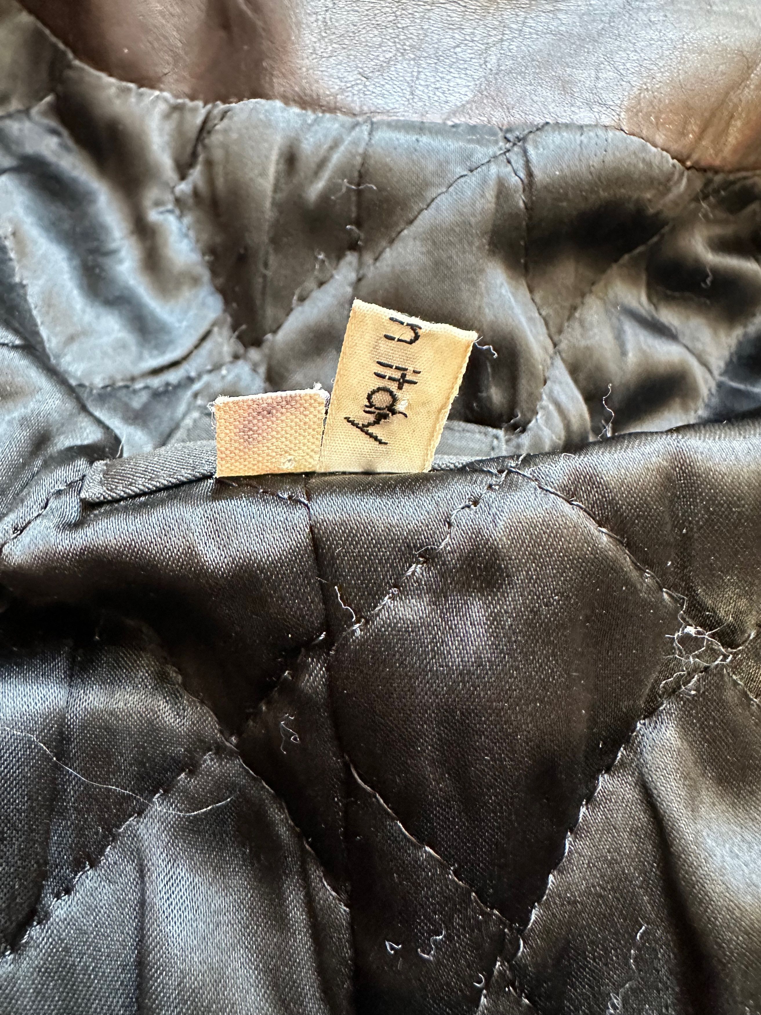 Costume National Costume National Brown Leather Coat jacket avant garde Size US M / EU 48-50 / 2 - 12 Thumbnail