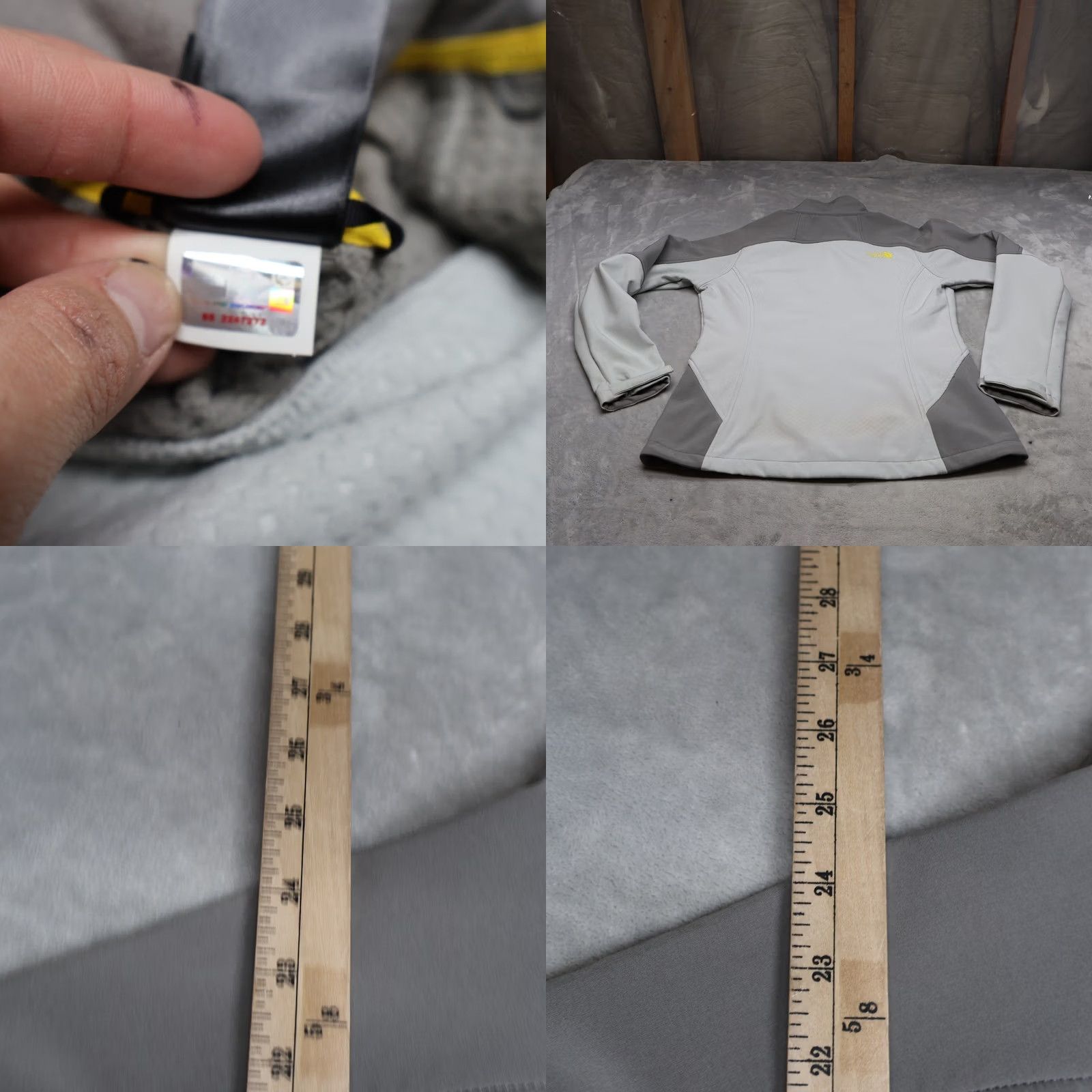 The North Face The North Face Softshell Jacket Womens Medium Grey Full Zip Wind Rain Shellrock Size M / US 6-8 / IT 42-44 - 9 Thumbnail