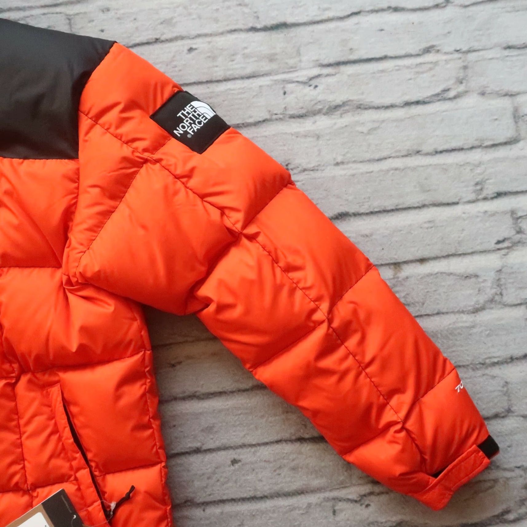 The North Face NEW North Face 700 Down Lhotse Puffer Jacket Size S Tangerine Orange Mens Jacket Small Tangerine / Black 90s? Size US S / EU 44-46 / 1 - 7 Thumbnail