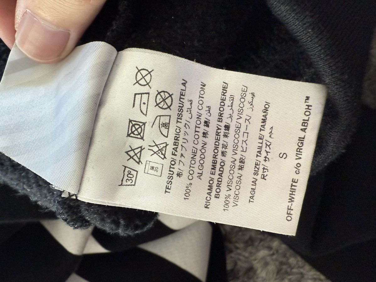 Off-White Off white Vintage Zip Up Hoodie size S Size US S / EU 44-46 / 1 - 8 Thumbnail