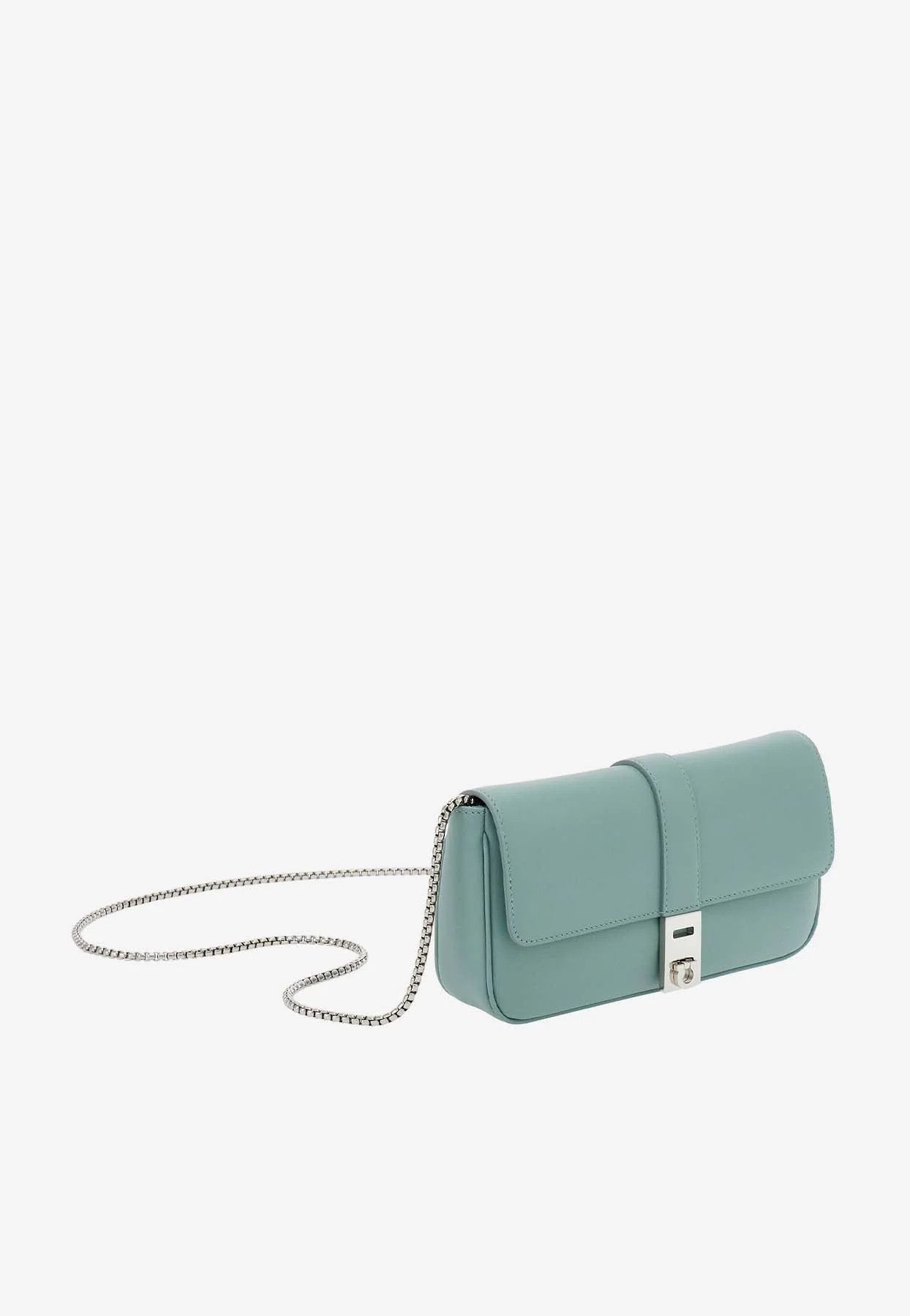 Salvatore Ferragamo o1s1rm0924 Size: OS / Flap Crossbody Bag in Sage Size ONE SIZE - 3 Thumbnail