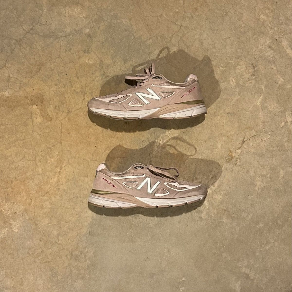 Made In Usa New Balance Streetwear New Balance 990v4 Pink Ribbon Faded Rose 2018 US 10.5 Grailed