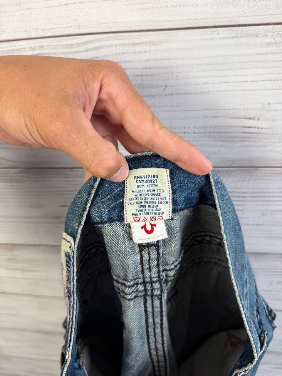 True Religion Vintage 90s True Religion Jeans Size US 29 - 12 Thumbnail