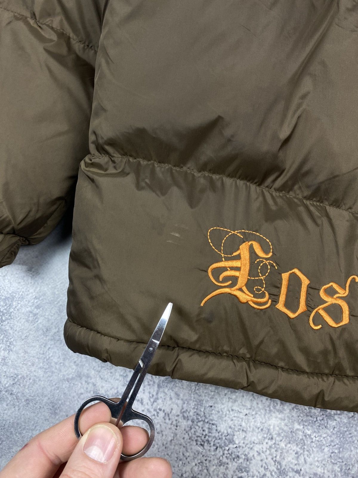 Ed Hardy Ed Hardy by Christian Audigier Y2K Boys Puffer Jacket Brown Size US XXS / EU 40 - 9 Thumbnail