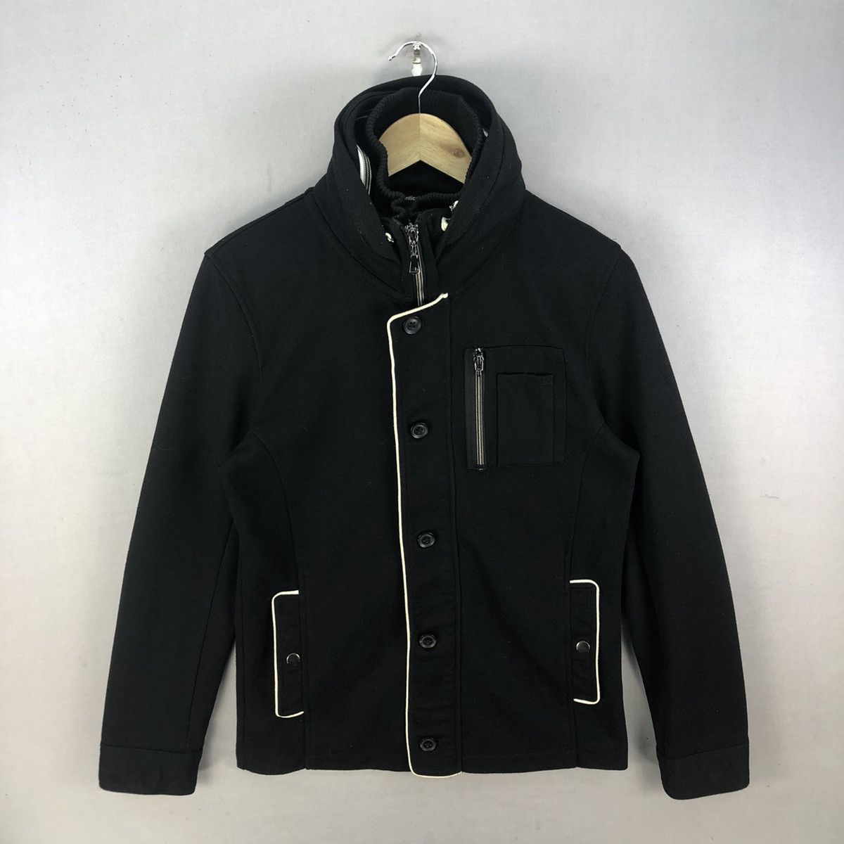 semanticdesign Semantic Design Japan Punk Gothic Double Neck Jacket Size S / US 4 / IT 40 - 1 Thumbnail