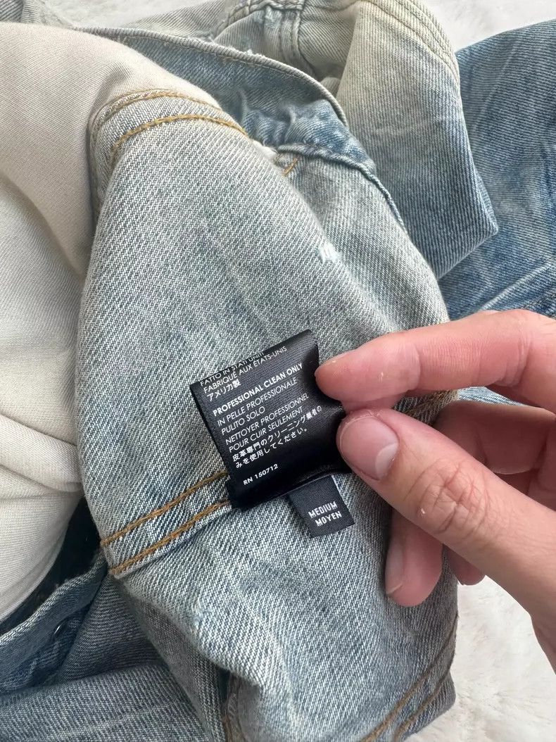 Amiri Amiri MX2 Denim Jacket Size US M / EU 48-50 / 2 - 5 Thumbnail