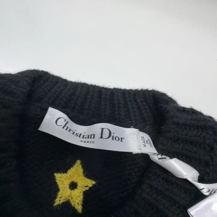 Dior Dior Scorpion Graphic Short Sleeve Cashmere Sweater 0079-25 Size XS / US 0-2 / IT 36-38 - 6 Thumbnail