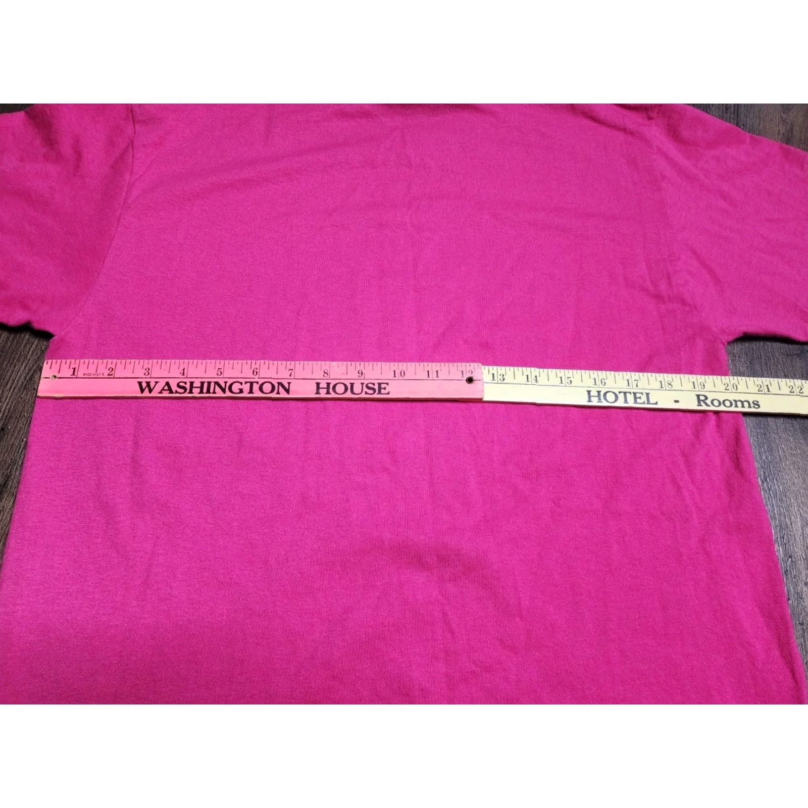 Jerzees VINTAGE Jerzees Nautical T-Shirt Men Large Pink Short Sleeve Cotton Logo All Seasons Size US L / EU 52-54 / 3 - 3 Thumbnail