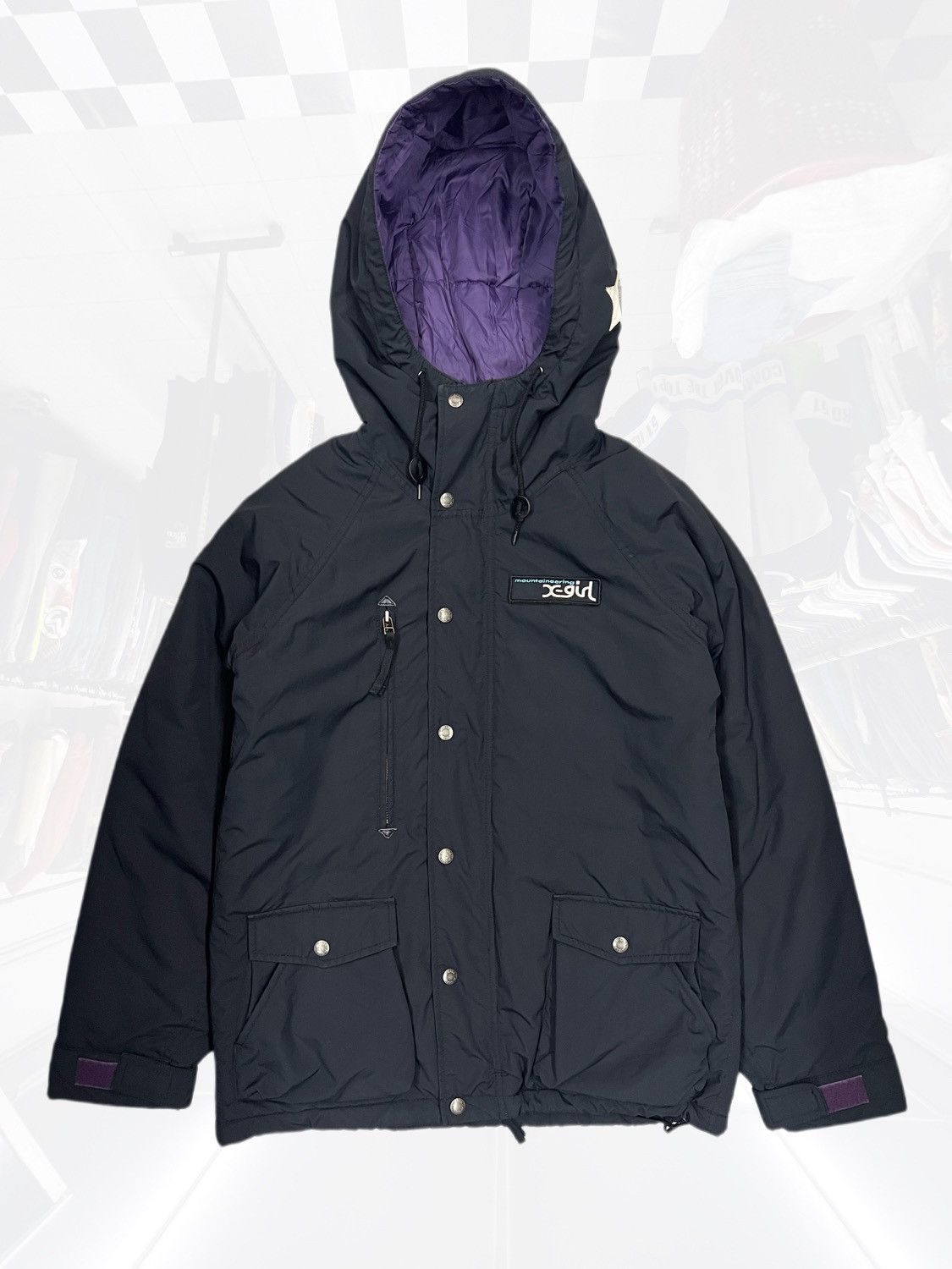 Japanese Brand X-GIRL MOUNTAINEERING HOODIE JACKET Size US M / EU 48-50 / 2 - 1 Thumbnail