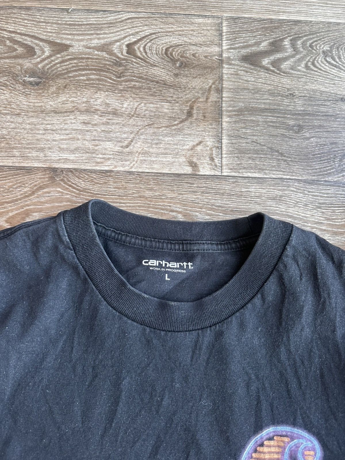 Carhartt 🔥 CARHARTT DETROIT SPIDER Big Logo Crab T Shirt Punk Gothic Size US L / EU 52-54 / 3 - 5 Thumbnail