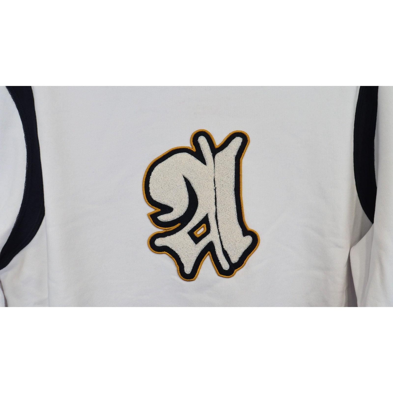 Alexander McQueen o1rshd1 ***Defective / Sweatshirt in White/Black Size US M / EU 48-50 / 2 - 8 Thumbnail