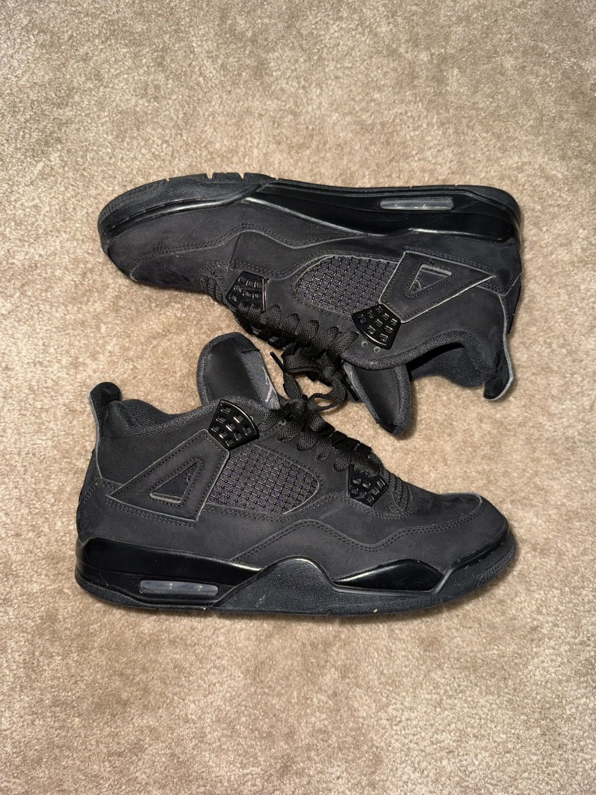 Jordan Brand Jordan 4 Black Cat (2020) Size US 10 / EU 43 - 2 Thumbnail