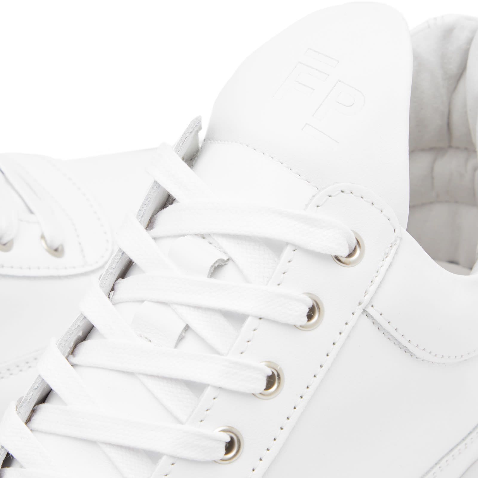Filling Pieces FP LOW TOP RIPPLE NAPPA WHITE 25121721855 US 8.5 EU 41 Size US 8.5 / EU 41-42 - 3 Thumbnail