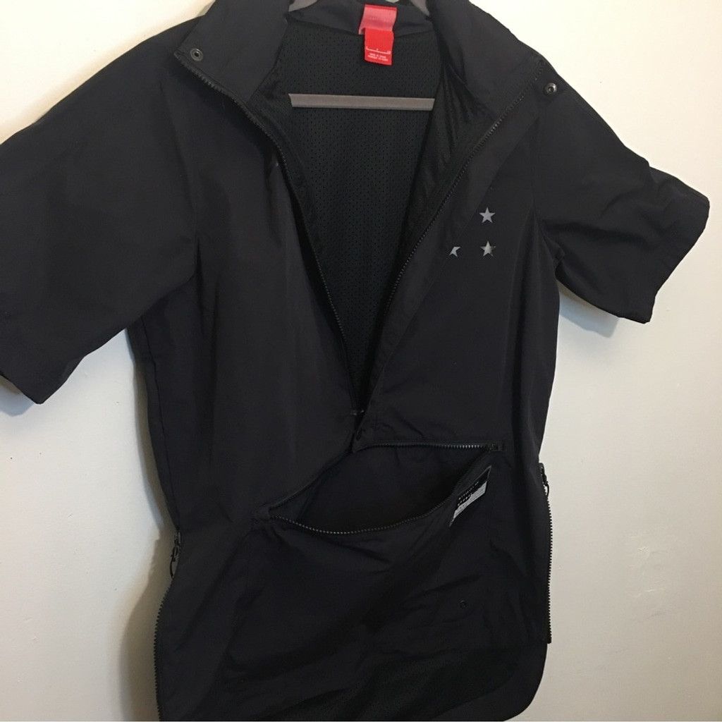 Nike Nike Short Sleeve Athlete Tour Jacket Color: Black Sz: Small Size XS / US 0-2 / IT 36-38 - 2 Thumbnail