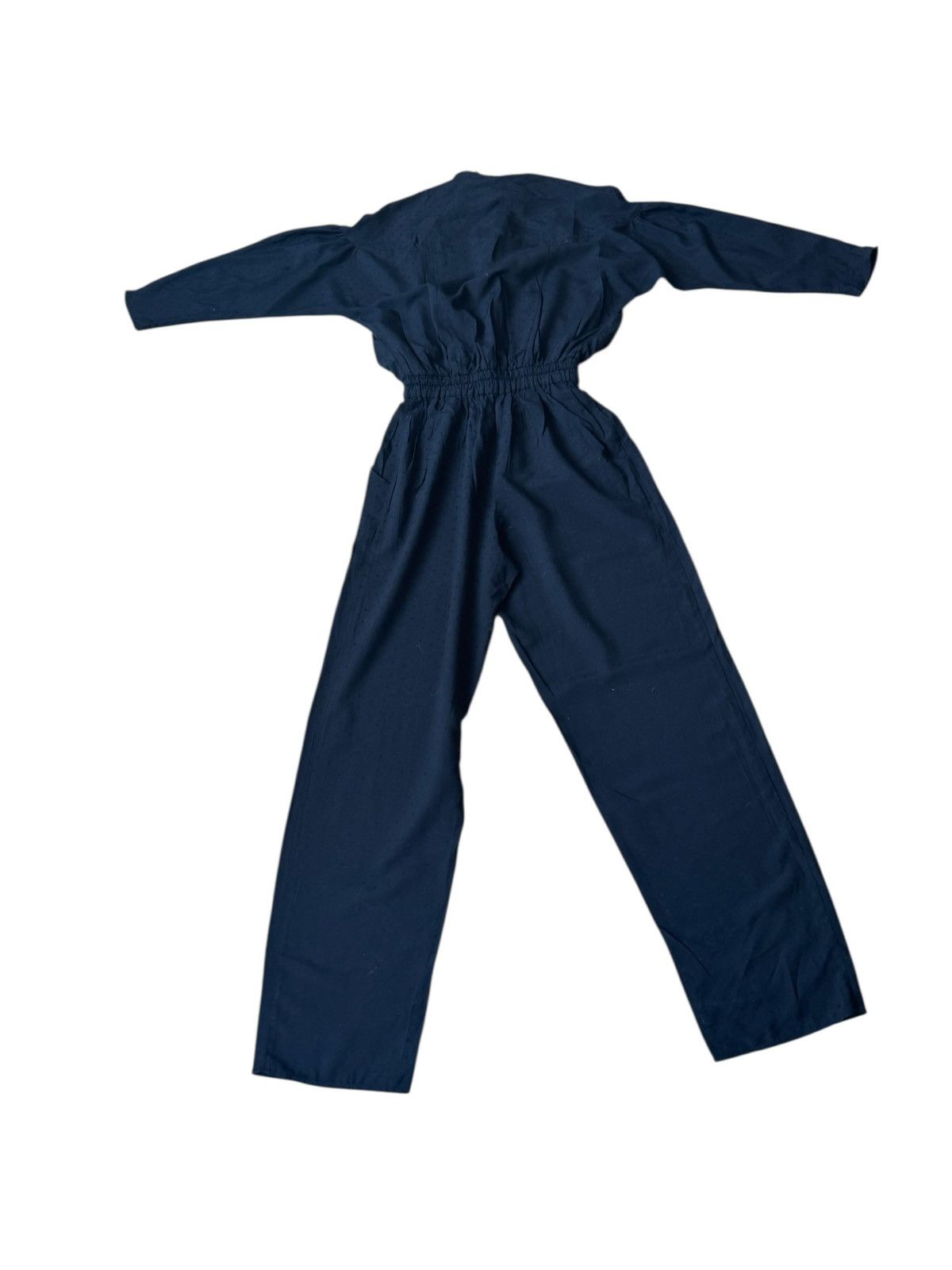 Vintage Vintage 1980s French Jumpsuit Marytime – Elastic Waist Size S / US 4 / IT 40 - 3 Thumbnail