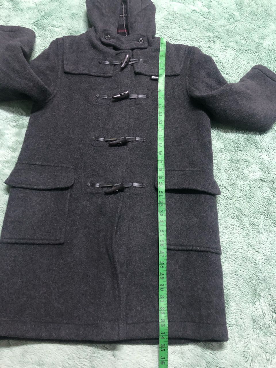 Gloverall VINTAGE GLOVERALL WOOL DUFFLE COAT HOODED Size US S / EU 44-46 / 1 - 18 Thumbnail