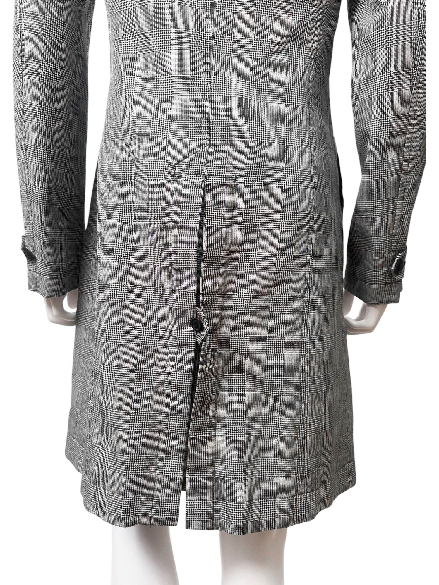 Comme des Garcons × Junya Watanabe A/W 2009 Double Breasted Grey Coat Size M / US 6-8 / IT 42-44 - 9 Thumbnail