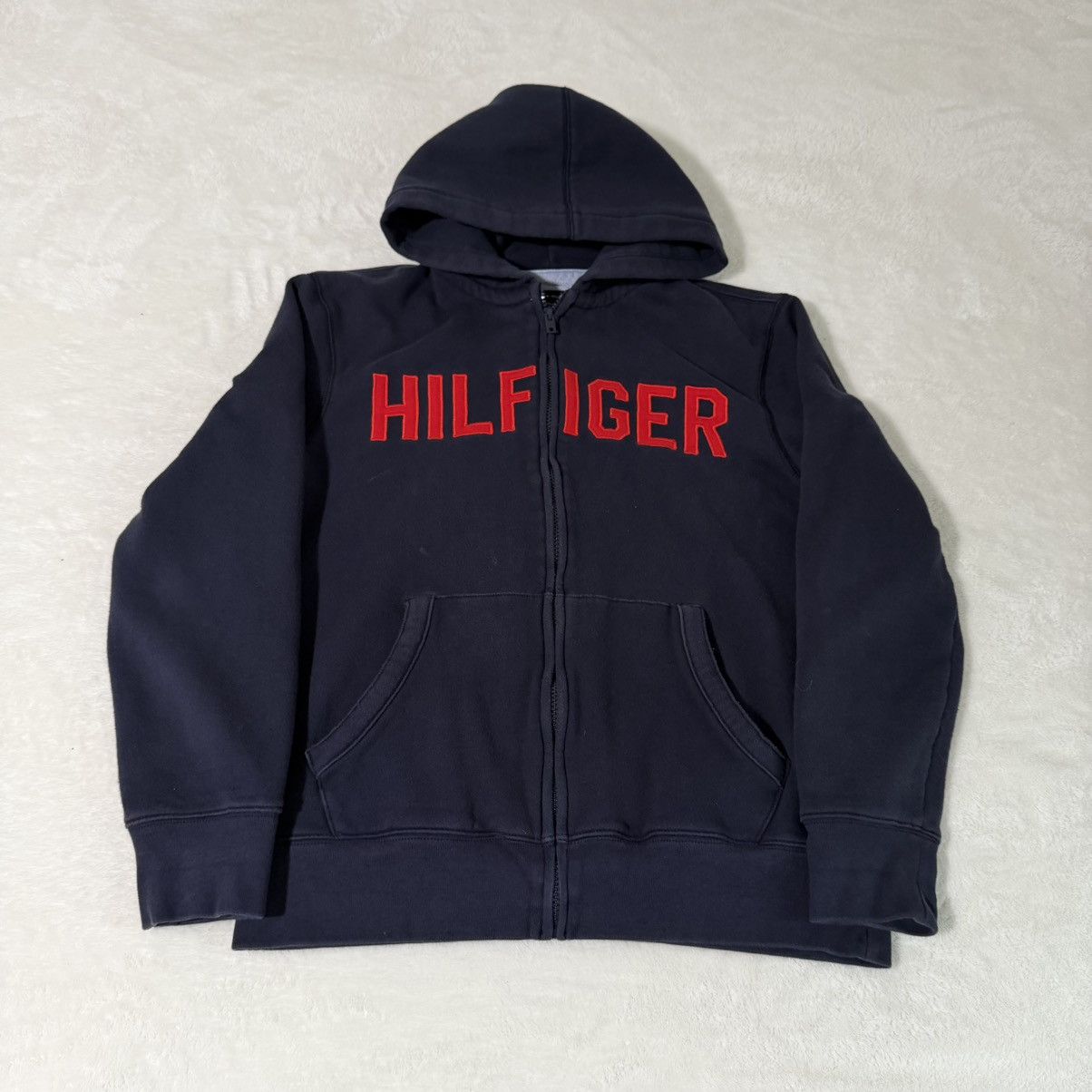 Tommy Hilfiger y2k vintage Tommy Hilfiger Zip Up Hoodie Size US M / EU 48-50 / 2 - 1 Thumbnail