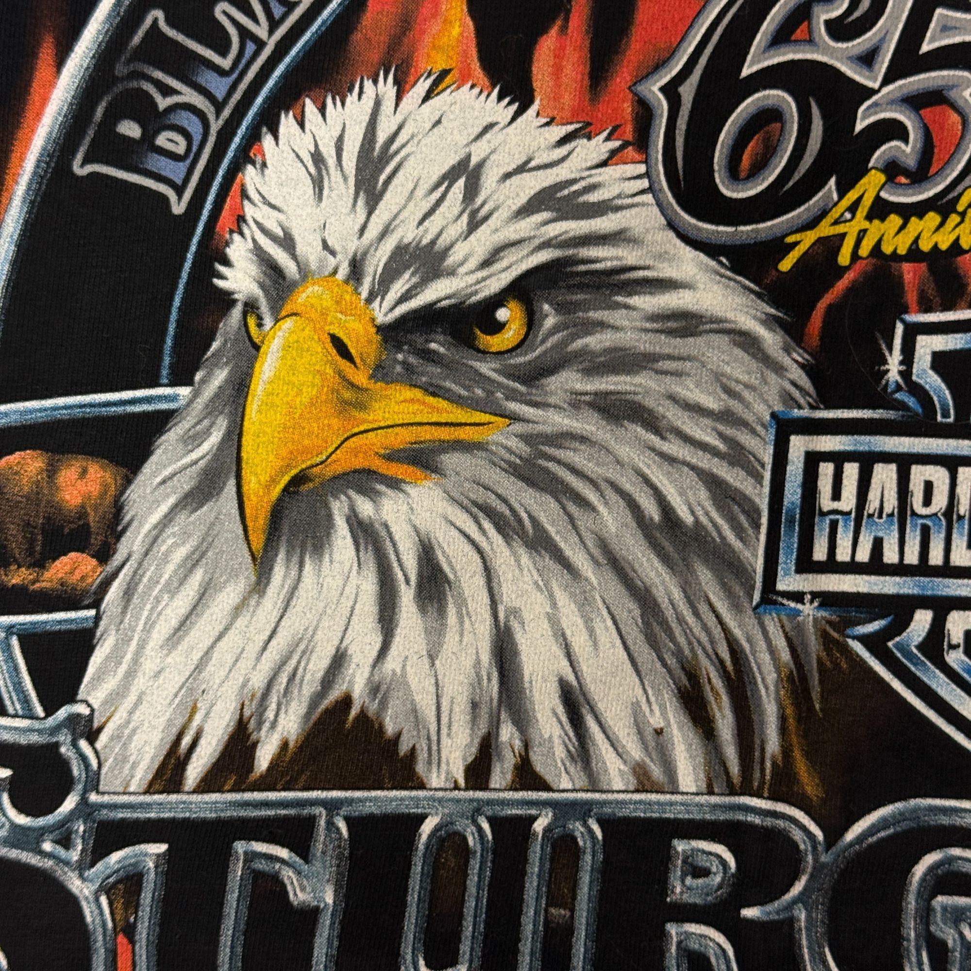 Harley Davidson NOS 2005 Black Hills Rally 65th Anniversary Biker STRUGIS T Size US S / EU 44-46 / 1 - 13 Thumbnail