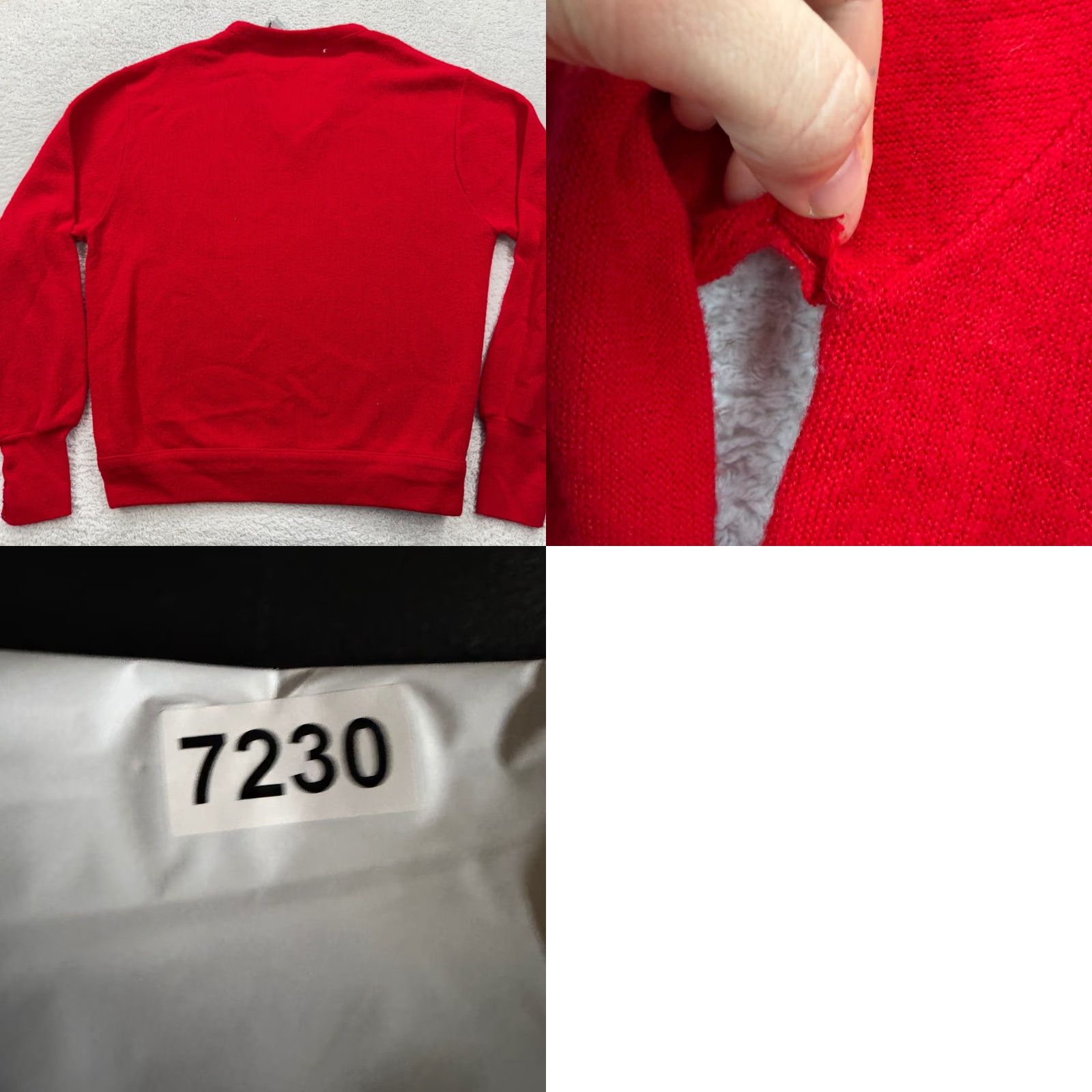 Izod VINTAGE Izod Lacoste Red V-Neck Sweater Mens M Orlon Acrylic Made in USA Size US M / EU 48-50 / 2 - 8 Thumbnail
