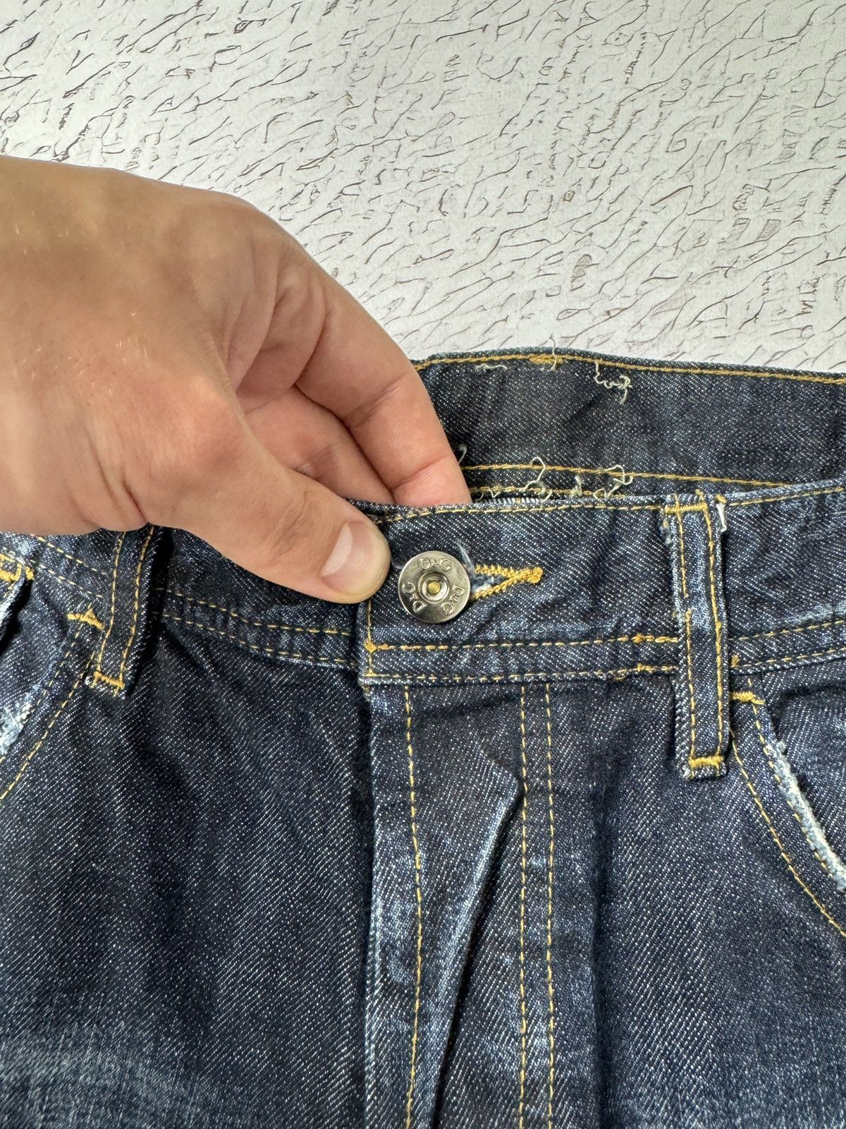 Dolce & Gabbana Dolce & Gabbana Distressed Indigo Denim Pants Jeans Size US 36 / EU 52 - 11 Thumbnail