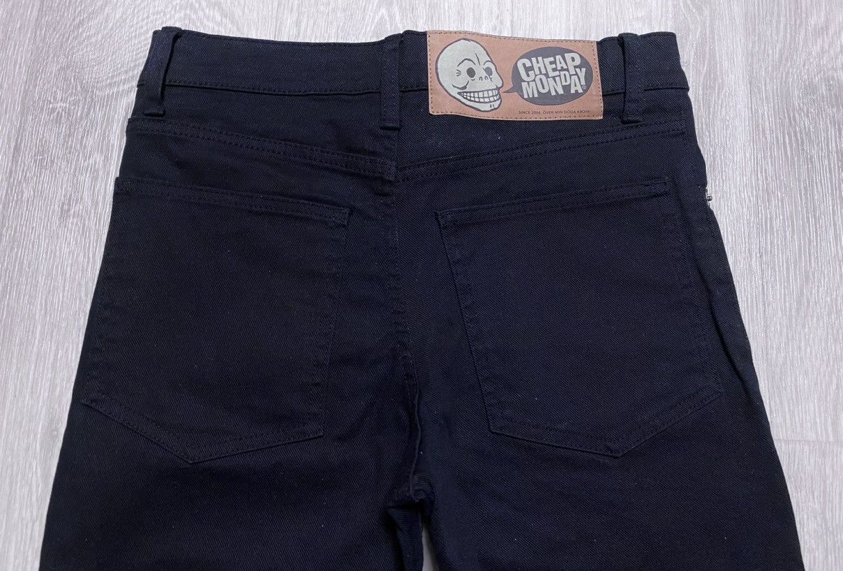 Cheap Monday Women’s Cheap Monday Tight Fit 5643 Od Black Jeans Denim Size 28" / US 6 / IT 42 - 21 Thumbnail