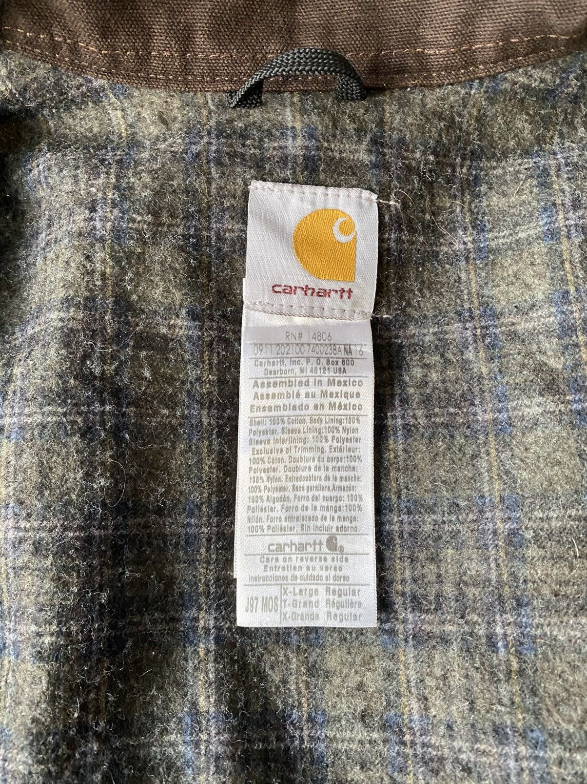 Carhartt Carhartt detroit jacket J97 Mos vintage Size US XL / EU 56 / 4 - 4 Thumbnail