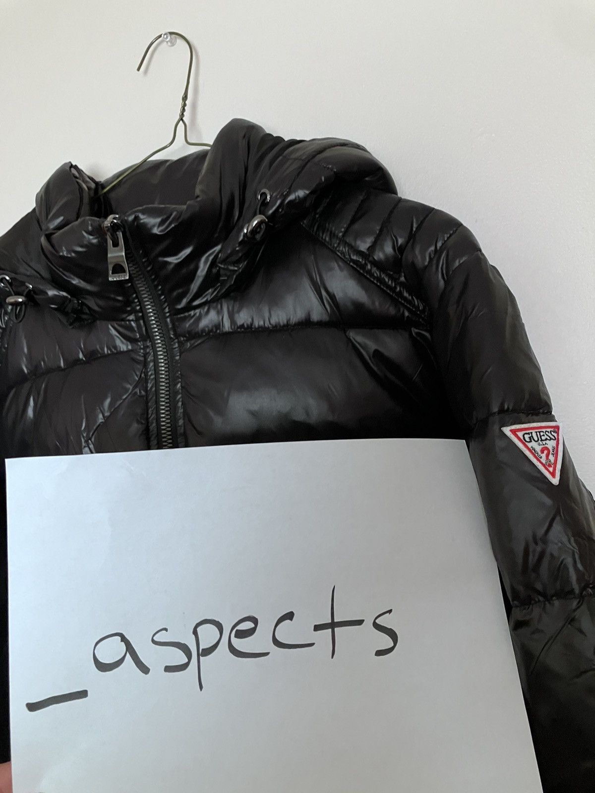 Guess Guess Puffer Jacket Mens Hooded Hoodie Coat Removable Hood Size US L / EU 52-54 / 3 - 8 Thumbnail
