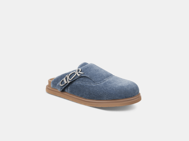 Dior o1w1db10426 3SA169 Aqua Mules in Blue Size US 7 / EU 40 - 2 Thumbnail