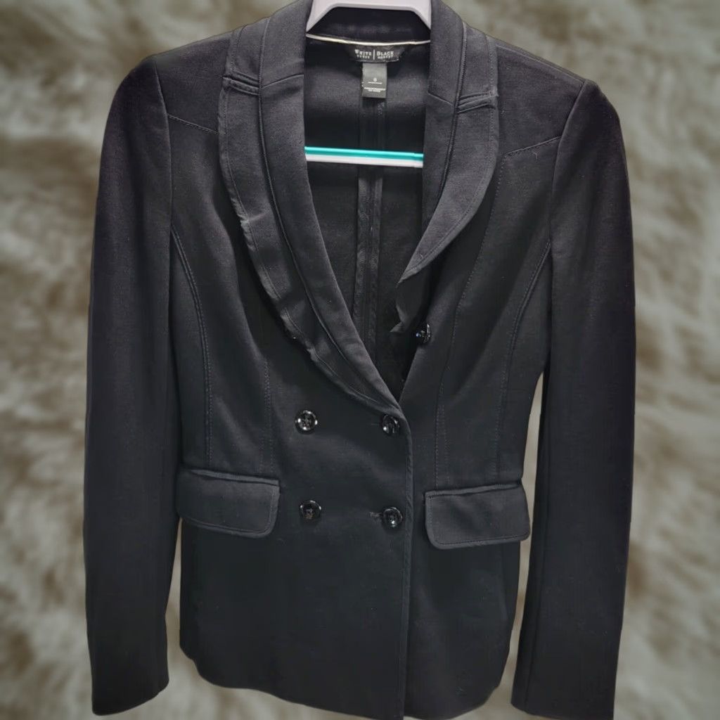 White House Black Market White House Black Market Blazer Jacket Womens 0 Black Pockets Blazer 0 Womens Black Pockets Size XS / US 0-2 / IT 36-38 - 1 Thumbnail