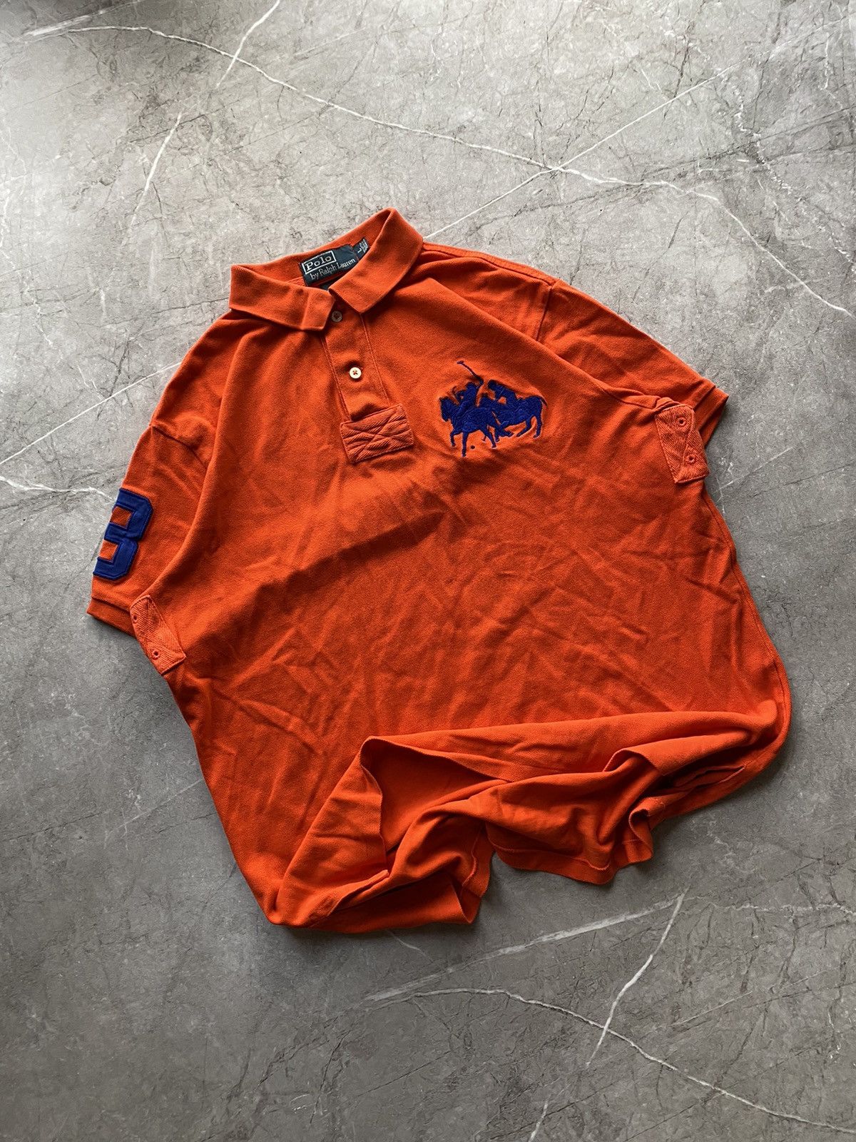 Polo Ralph Lauren Vintage Y2K Polo Ralph Lauren Big Double Pony #3 Polo Size US L / EU 52-54 / 3 - 1 Thumbnail
