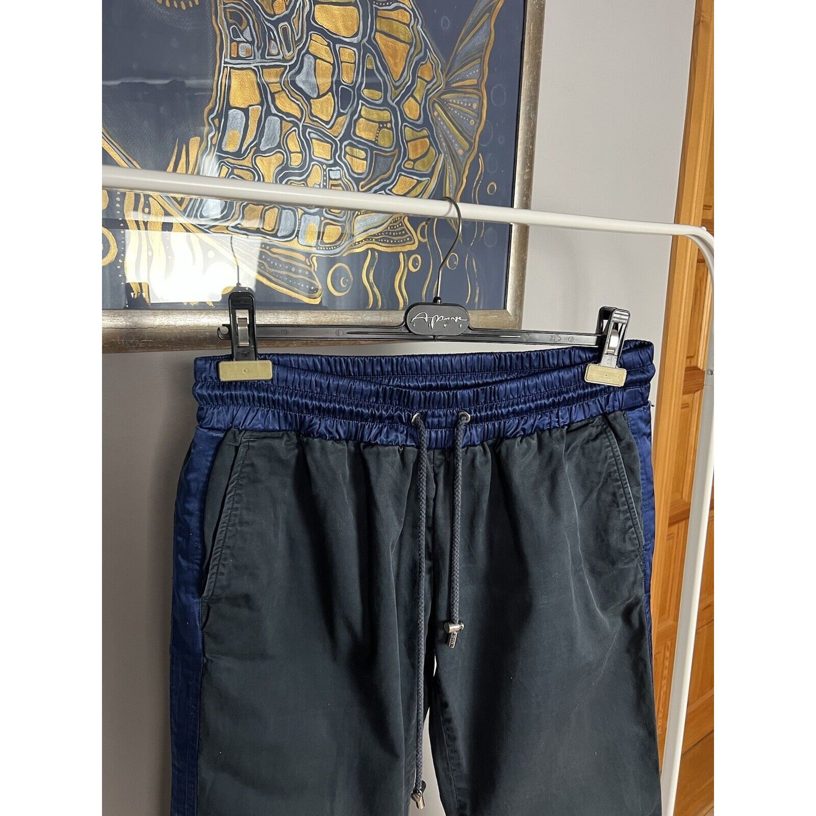 Dolce & Gabbana Dolce&gGabbana Black Navy Drawstring Pants Size 50 Size US 34 / EU 50 - 5 Thumbnail
