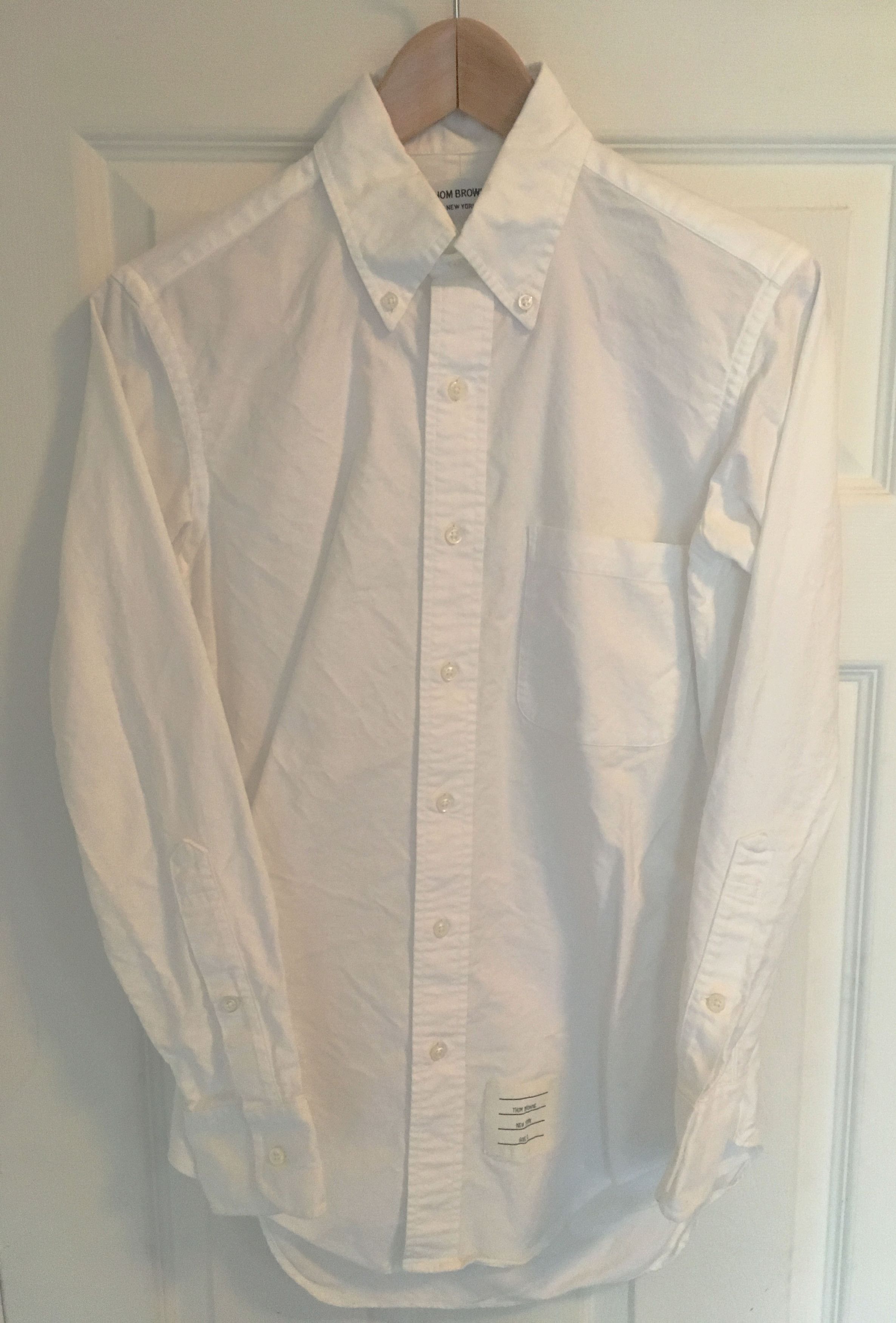 Thom Browne NWT Thom Browne Classic Oxford Shirt Size US XS / EU 42 / 0 - 1 Thumbnail