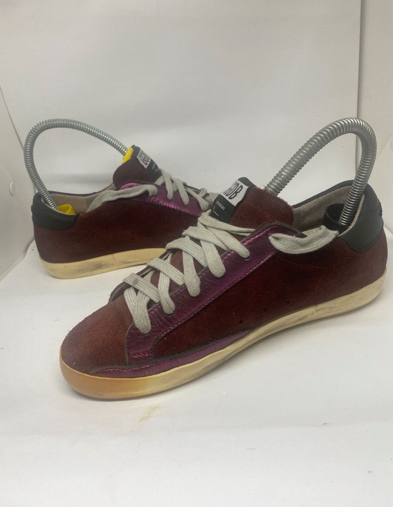 Golden Goose ggdb superstar red size 36 GOLDEN GOOSE Deluxe Brand Size US 6 / IT 36 - 3 Thumbnail