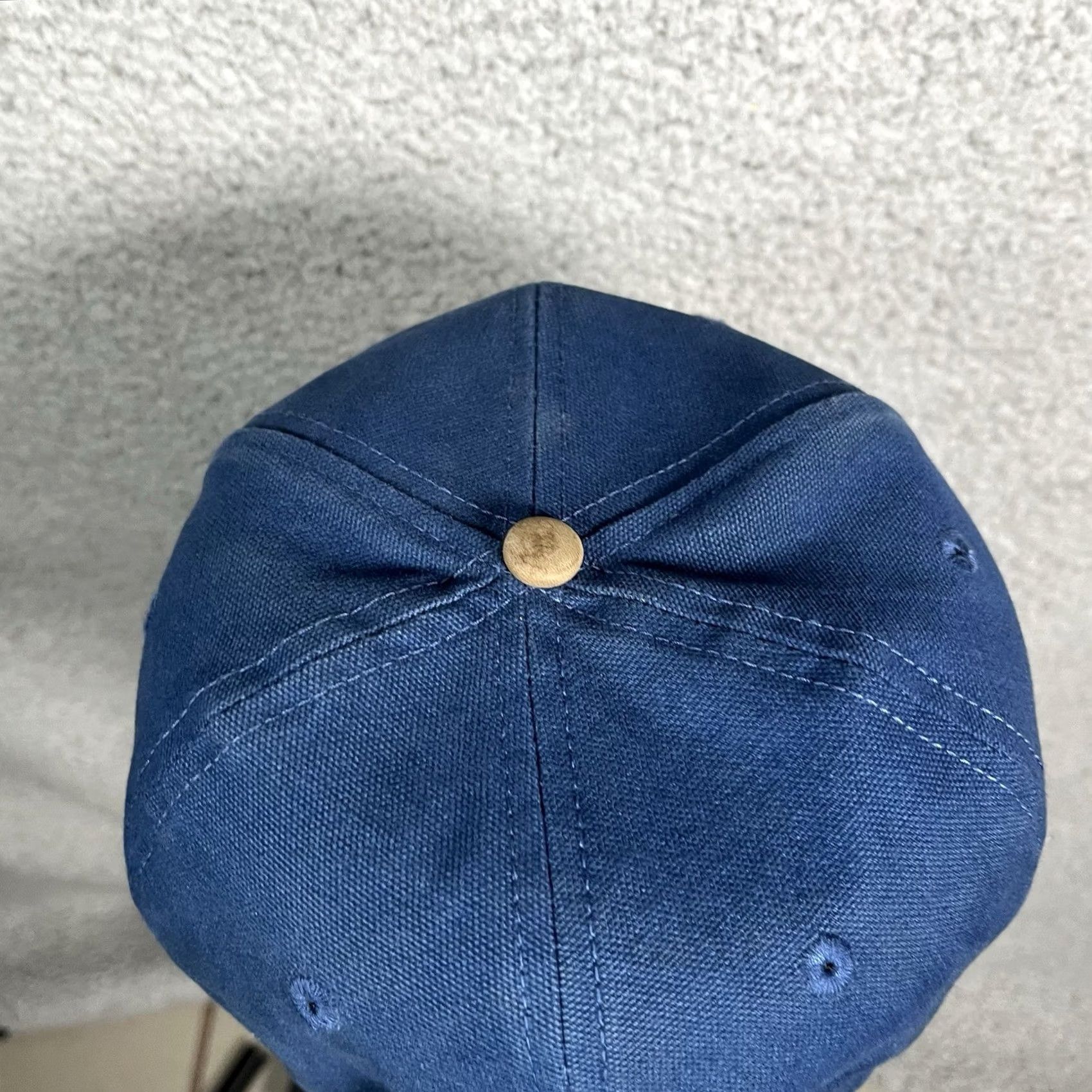 Nike VINTAGE Nike Golf Hat Cap Strapback Blue Adjustable Troon North Club 90s Logo Mens Cap Size ONE SIZE - 5 Thumbnail