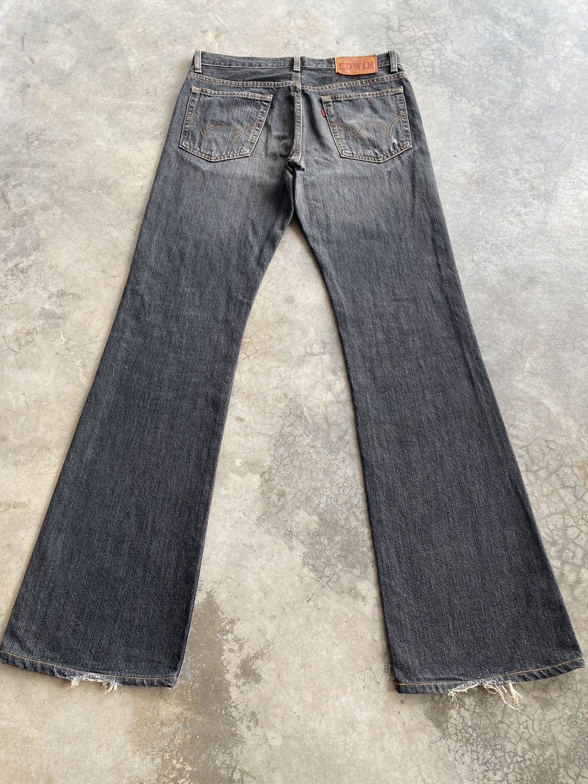 Edwin Flare Jeans Edwin 503 Rebel Boot Cut Denim Vintage Size US 31 - 14 Thumbnail