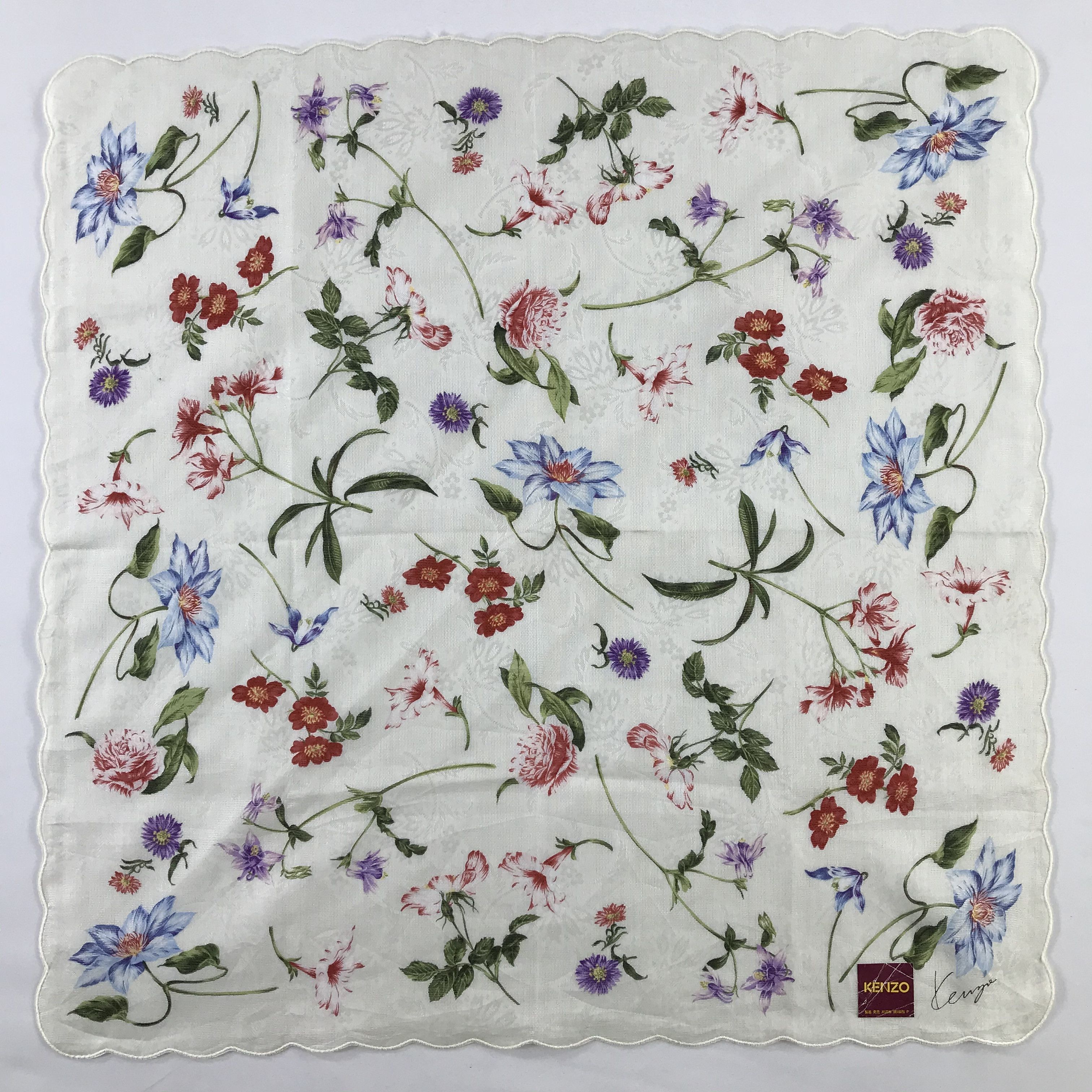 Kenzo × Vintage Kenzo Neckerchief / Bandana / Handkerchief Size ONE SIZE - 3 Thumbnail