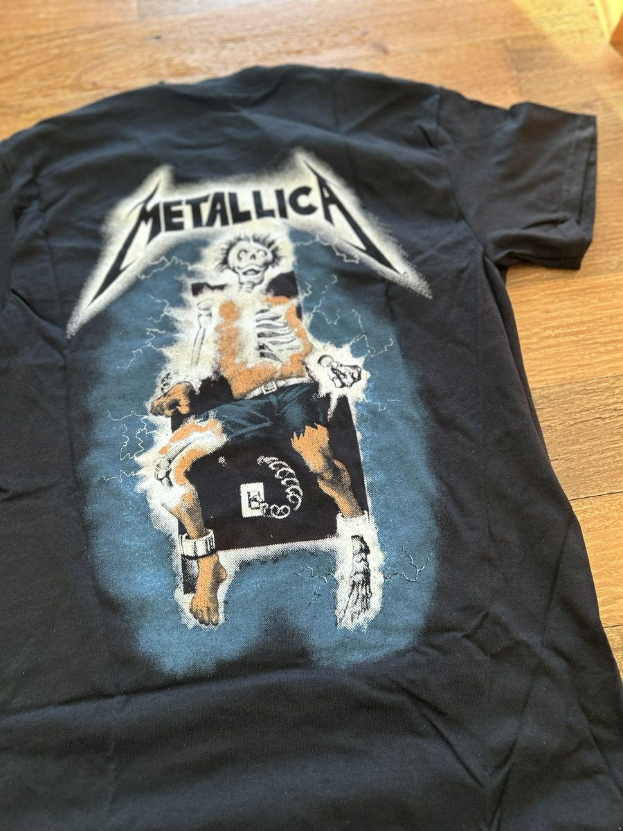 Metallica Metallica Ride the Lightning Mens T-Shirt - Brand New S Size US S / EU 44-46 / 1 - 5 Thumbnail