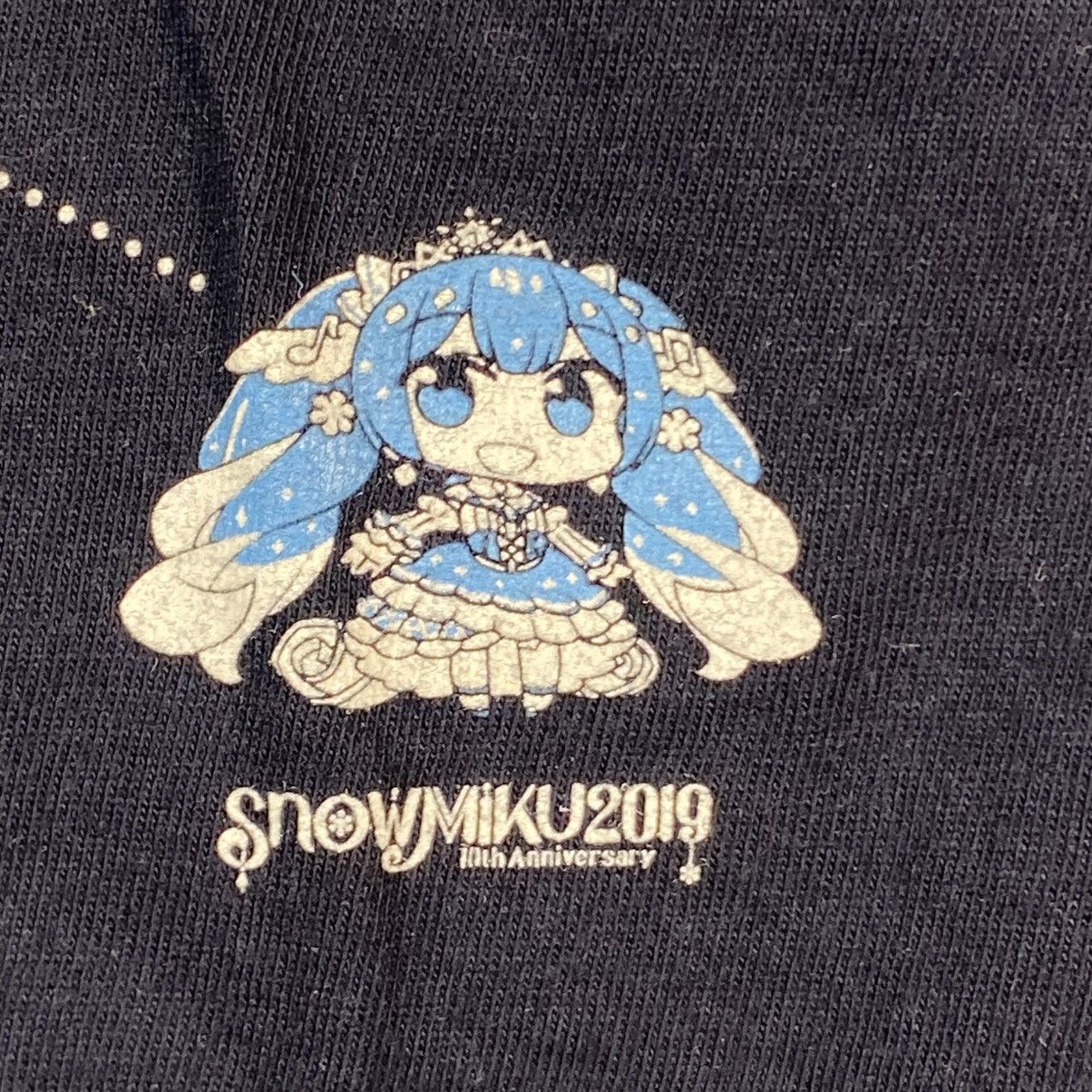 Anime SNOW MIKU 2019 10th Anniversary Graphic Tee Shirt Size US M / EU 48-50 / 2 - 7 Thumbnail