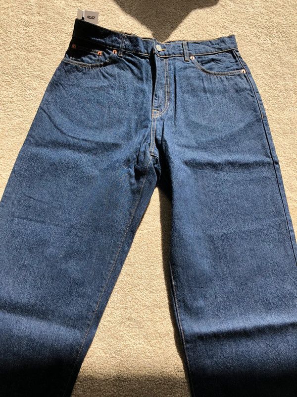 Palace Palace chain script jeans Indigo 32 Size US 32 / EU 48 - 4 Thumbnail